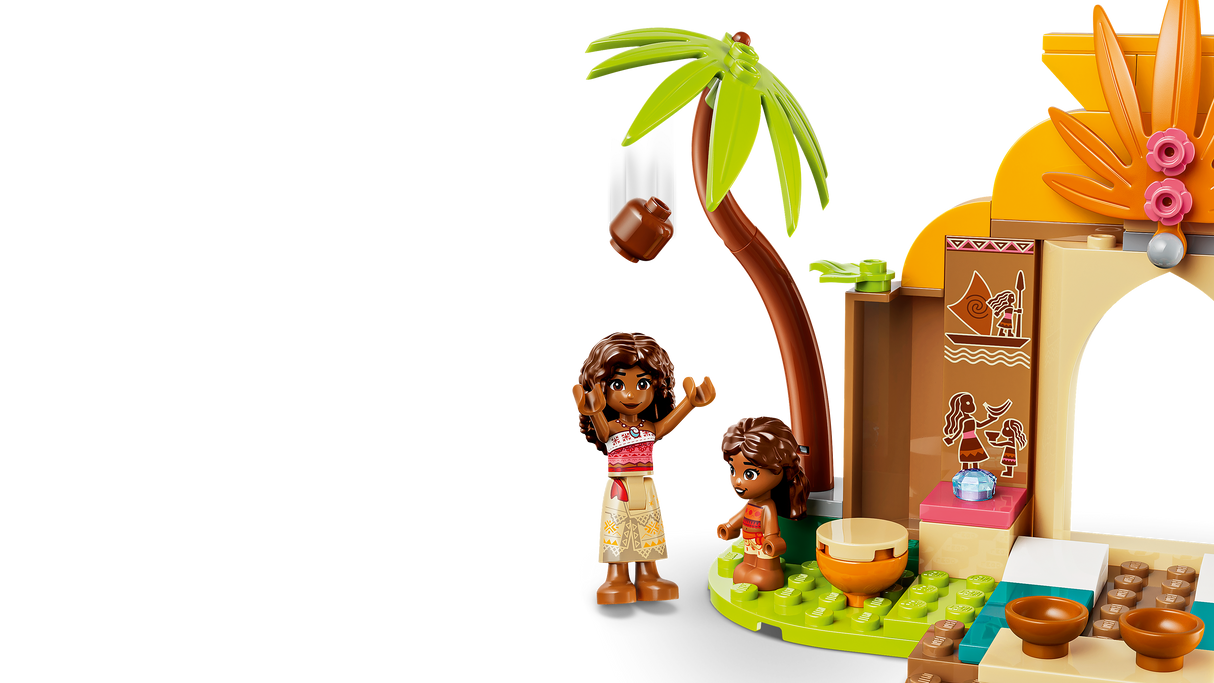 LEGO Disney Vaiana Külamaja ja paat 43282L