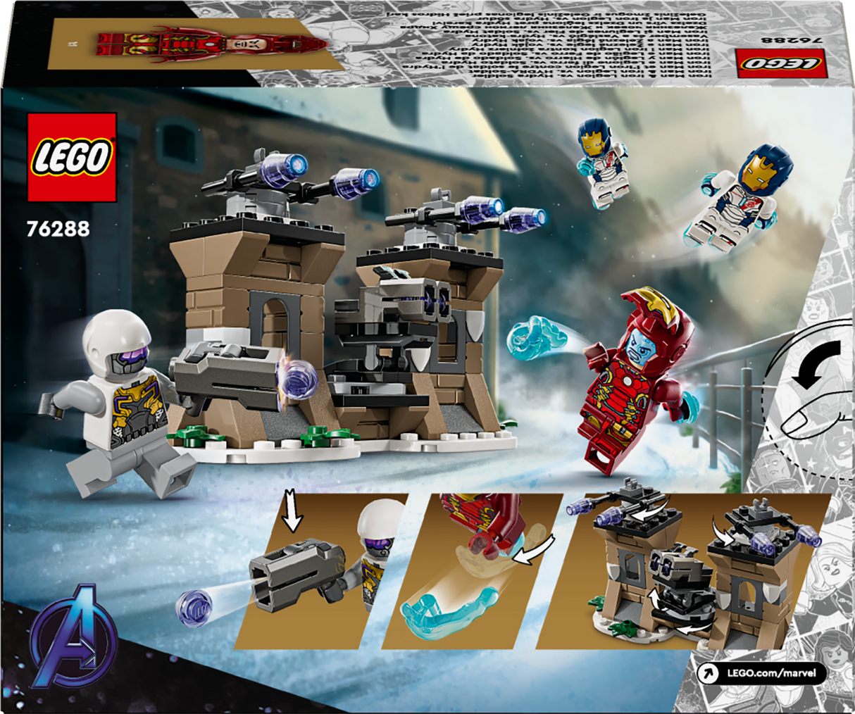 LEGO Super Heroes Iron Man ja Iron Legion vs. Hydra sõdur 76288L