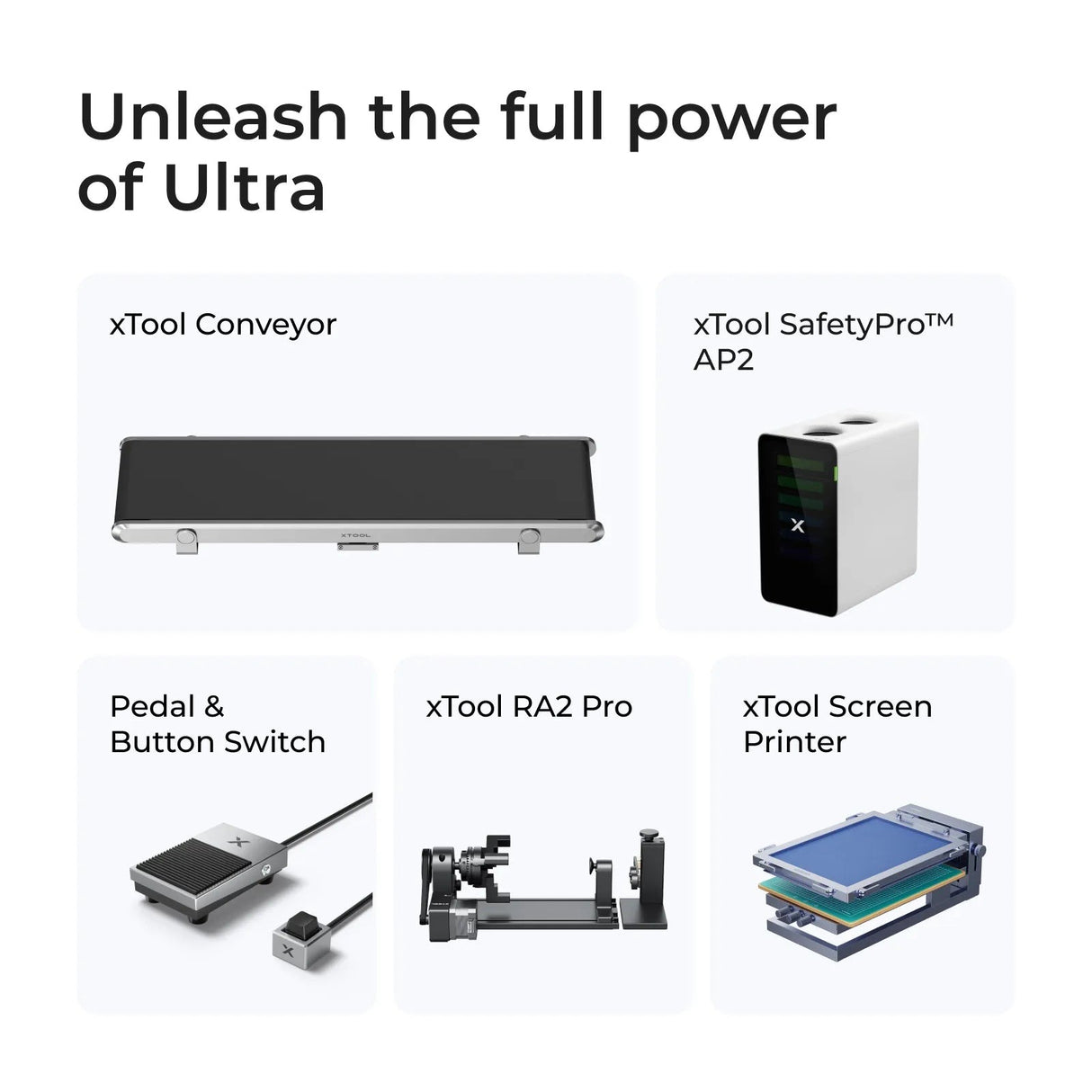 xTool F1 Ultra 20W kiud- ja dioodlasergraveerija: Klass 1 P5010383