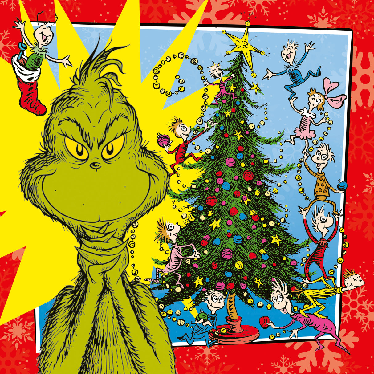 Ravensburger pusle 3x49 tk: Grinch 12004067V
