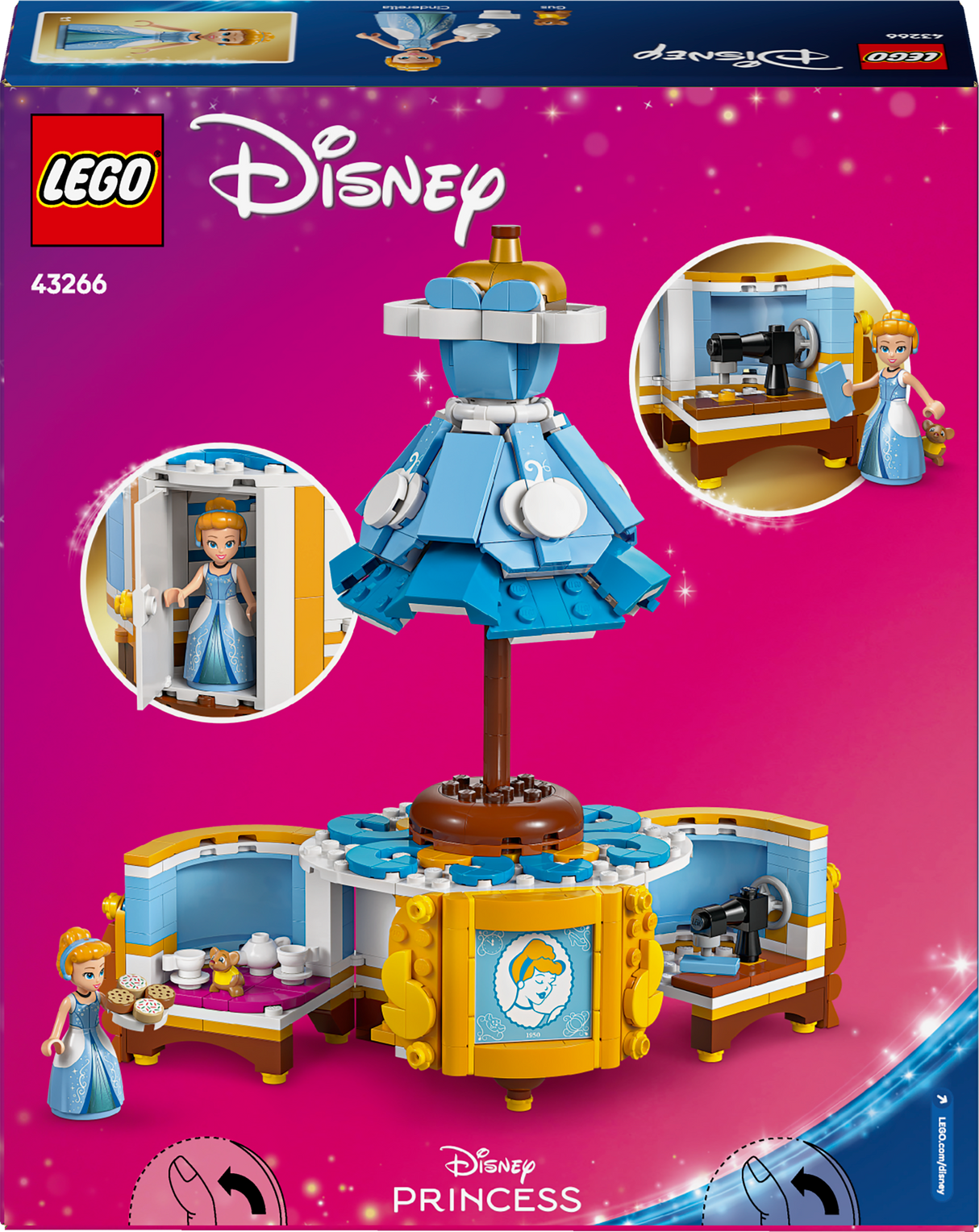 LEGO Disney Tuhkatriinu kleit 43266L