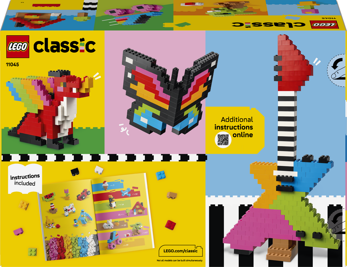 LEGO Classic Loomingulised värvilised klotsid 11045L