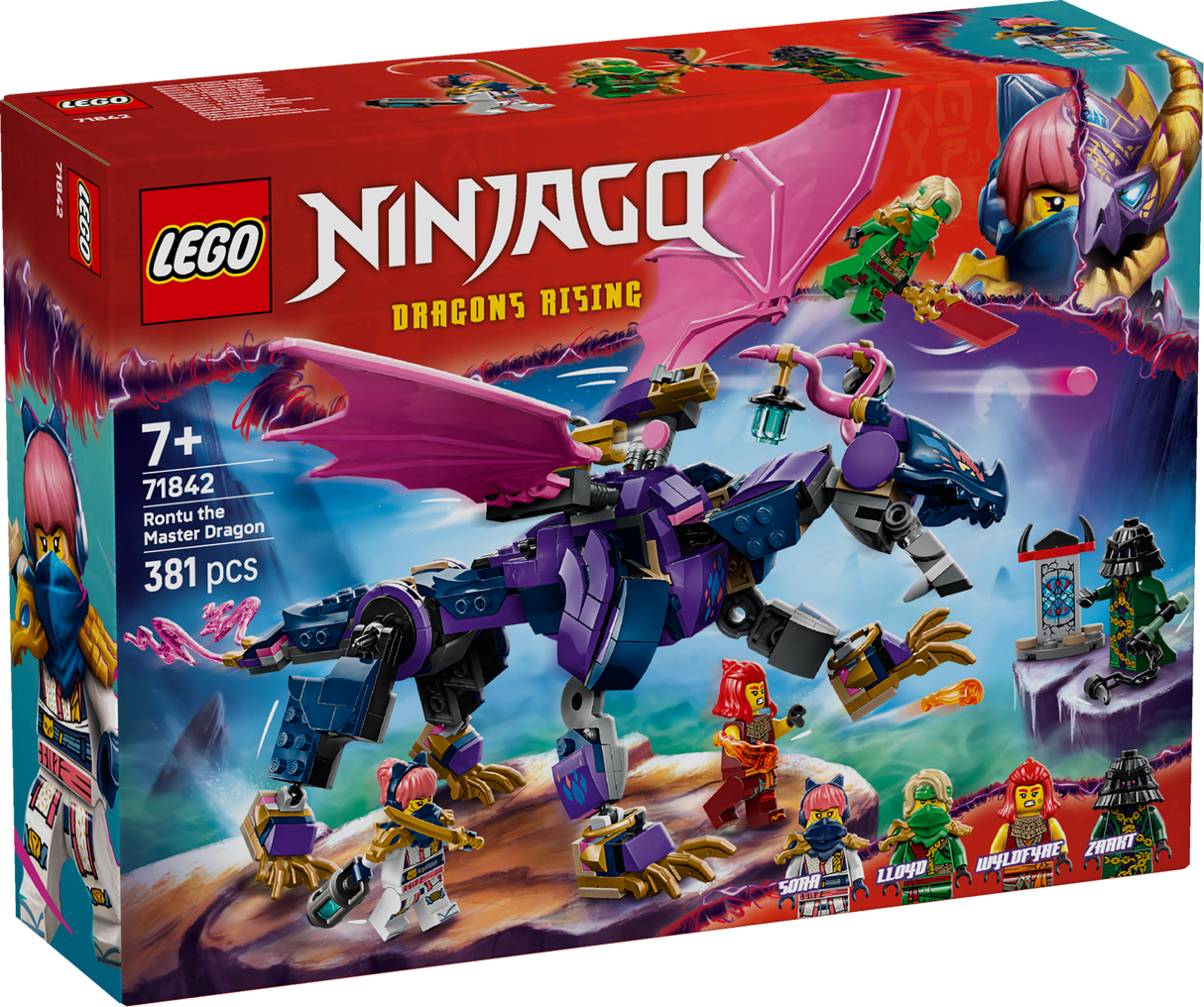 LEGO Ninjago Valitsejadraakon rontu 71842L