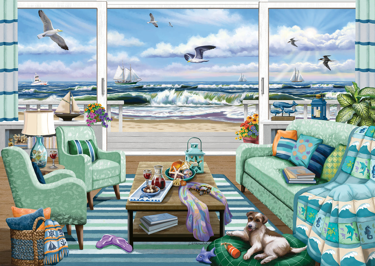 Ravensburger pusle 1000 tk Rannaäärne pelgupaik
12000553V