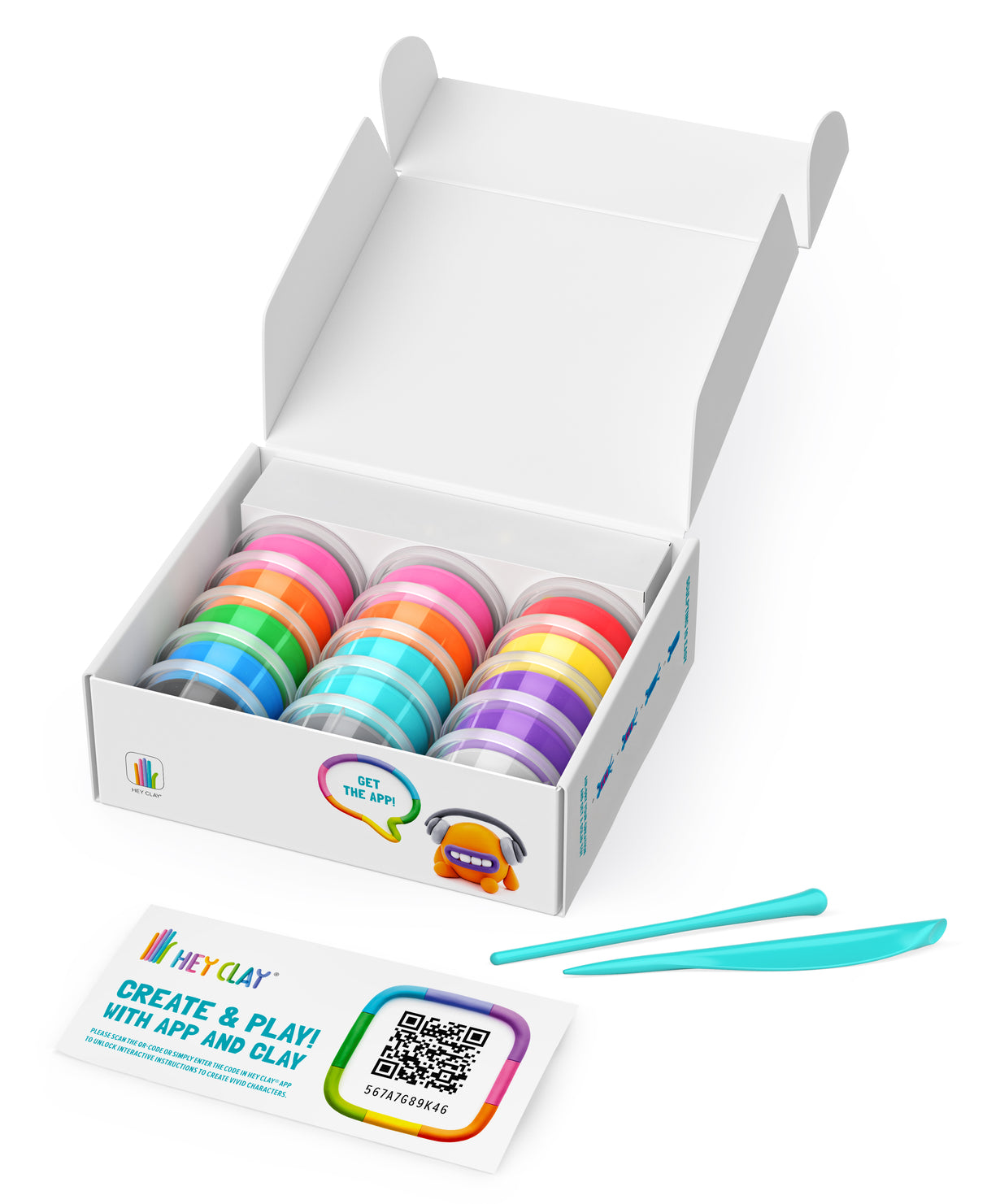 HEY CLAY voolimismass Tulnukad 15019E