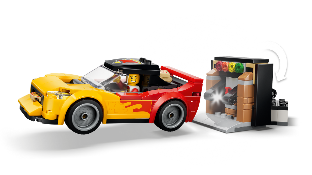 LEGO City Pitsakulleri kogemus sõidukitega 60496L