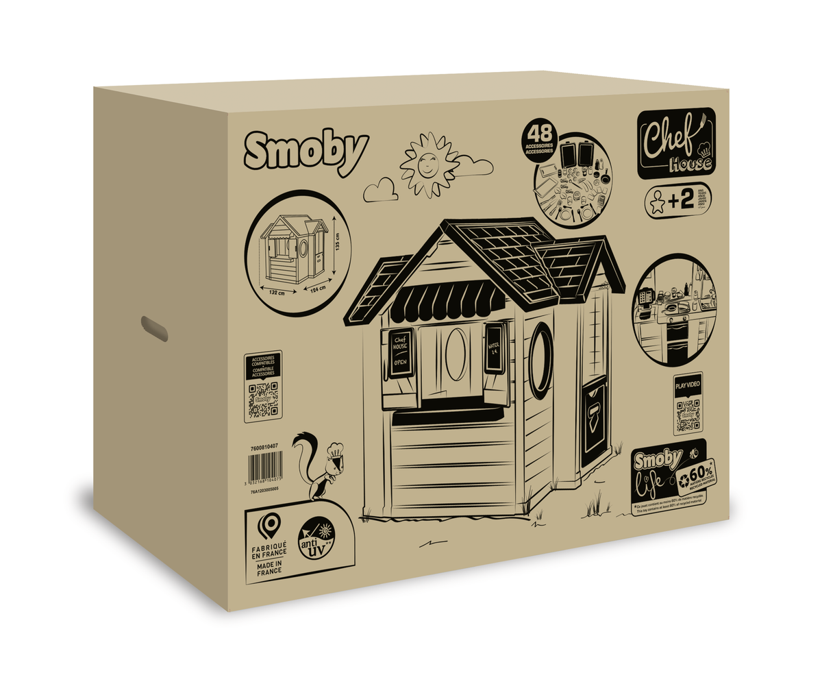 Smoby Chef mängumaja köögiga 810407S