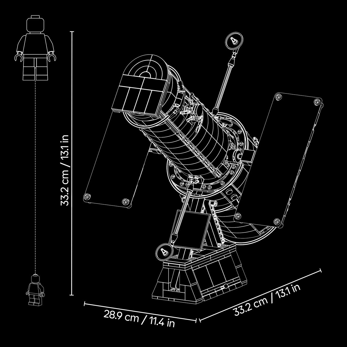 LEGO Icons Hubble’i kosmoseteleskoop 11382L