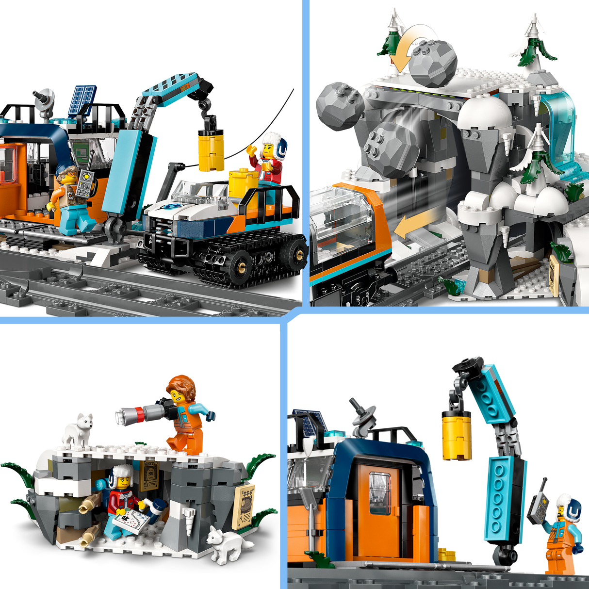 LEGO City Maadeavastajate arktika ekspressrong
60470L