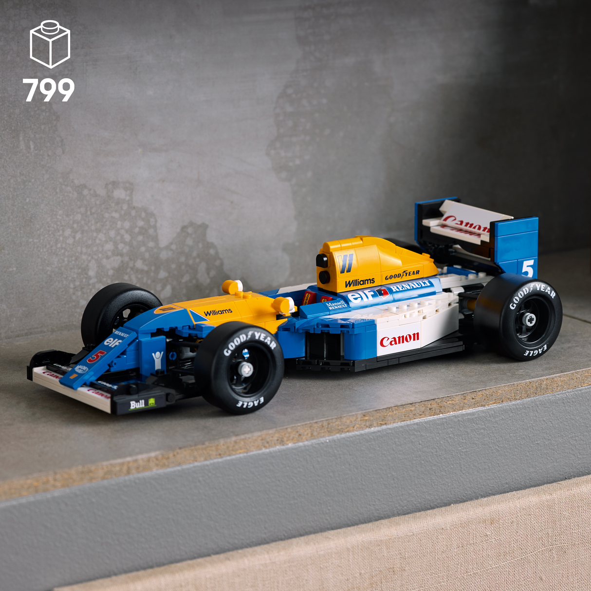 LEGO Icons Williams Racing FW14B ja Nigel Mansell 10353L