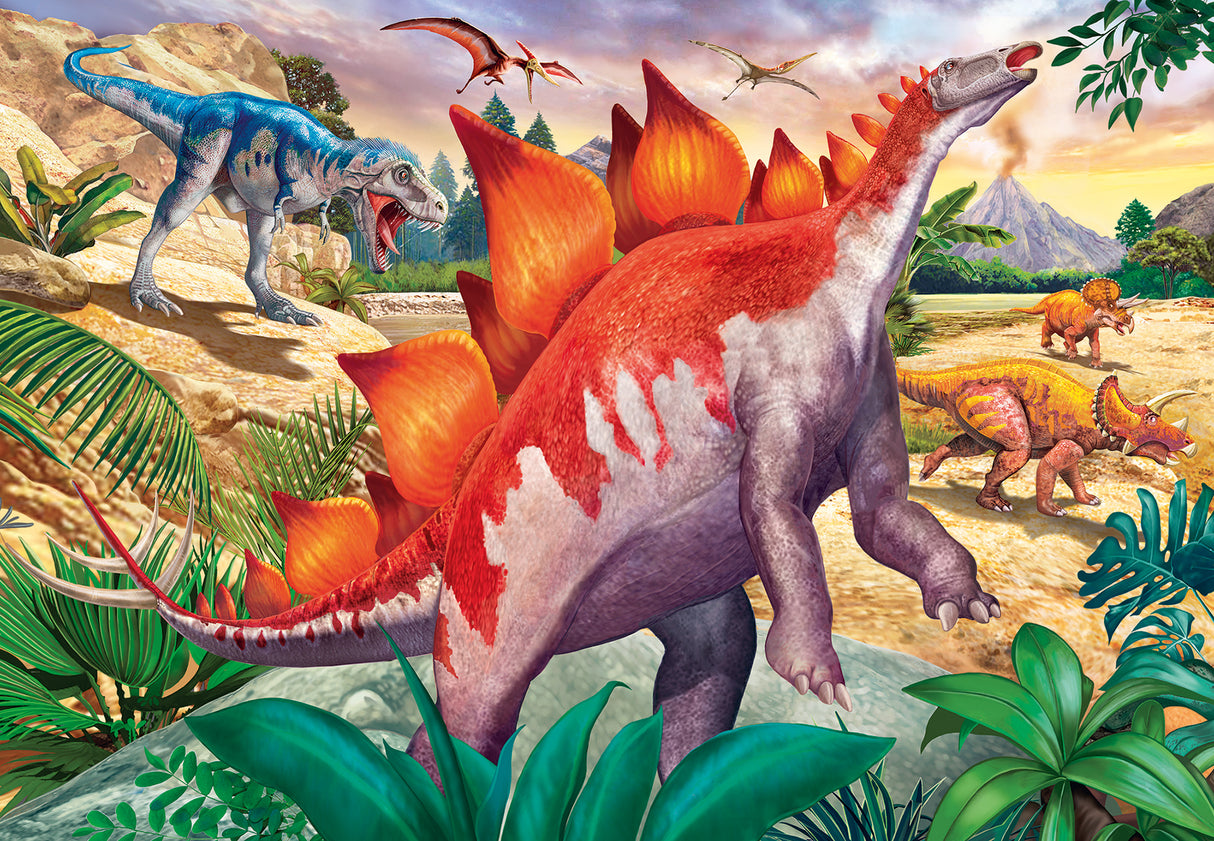 Ravensburger pusle 2x24 tk Dinosaurused ja eelajaloo imetajad
051793V