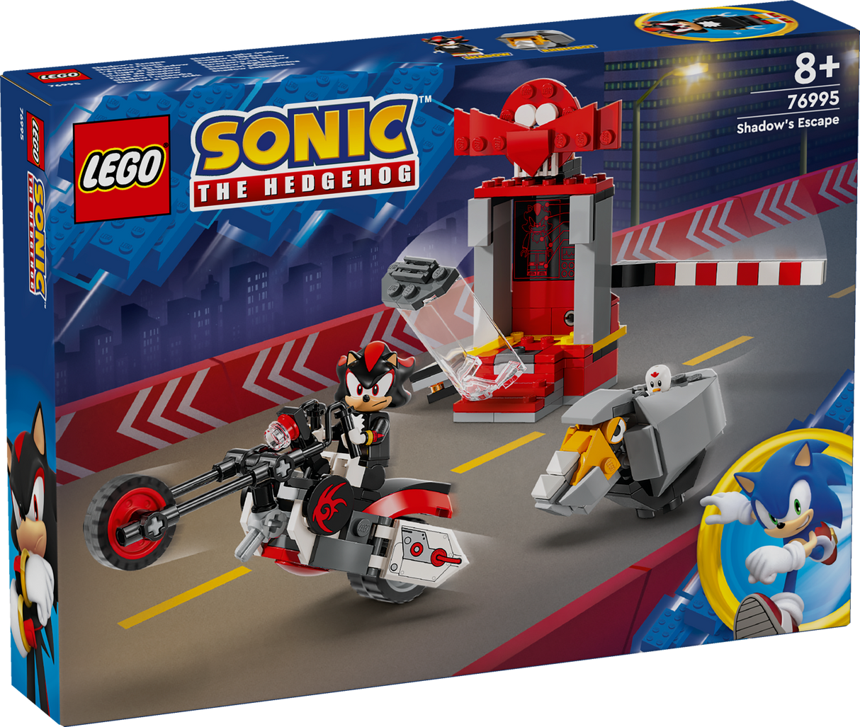 LEGO Sonic Shadow The Hedgehogi põgenemine 76995L