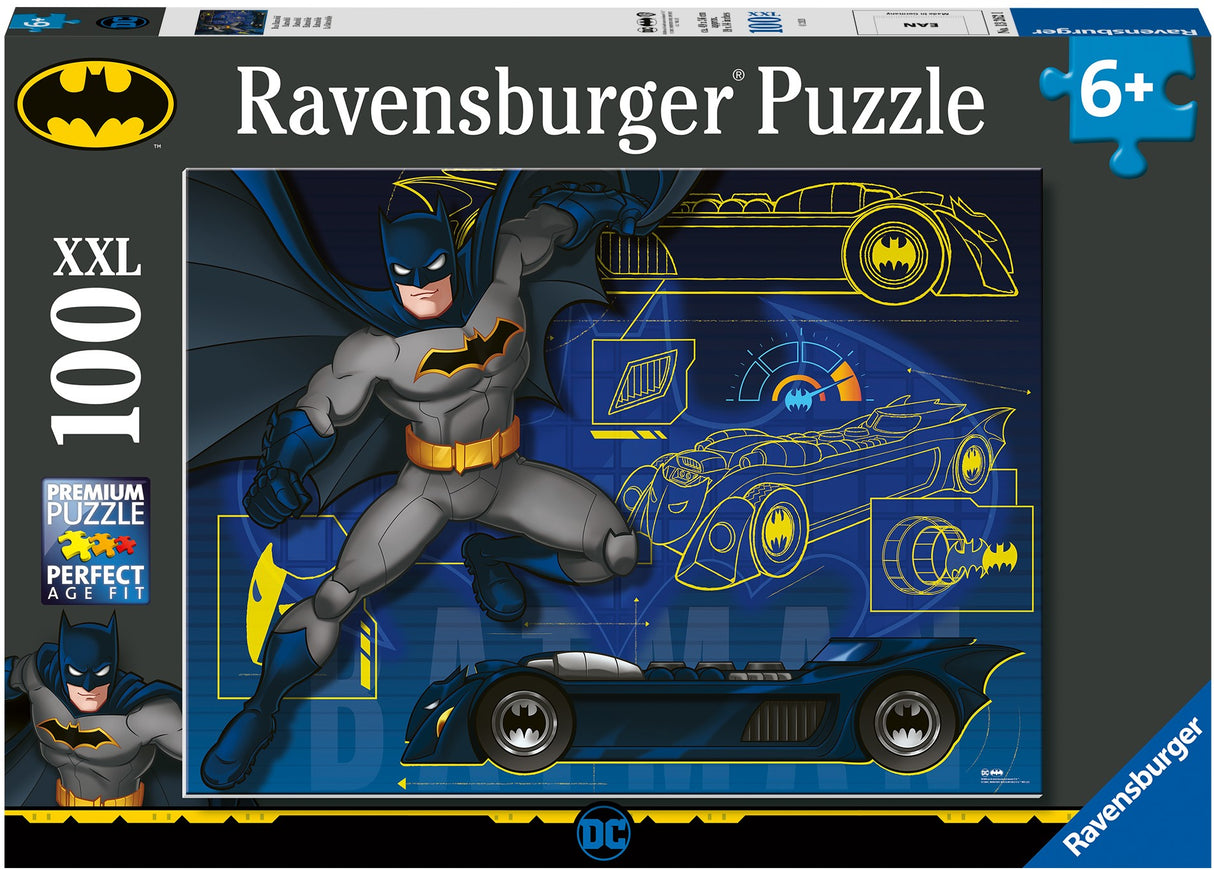 Ravensburger pusle 100 tk Batmani auto skemaatik
132621V