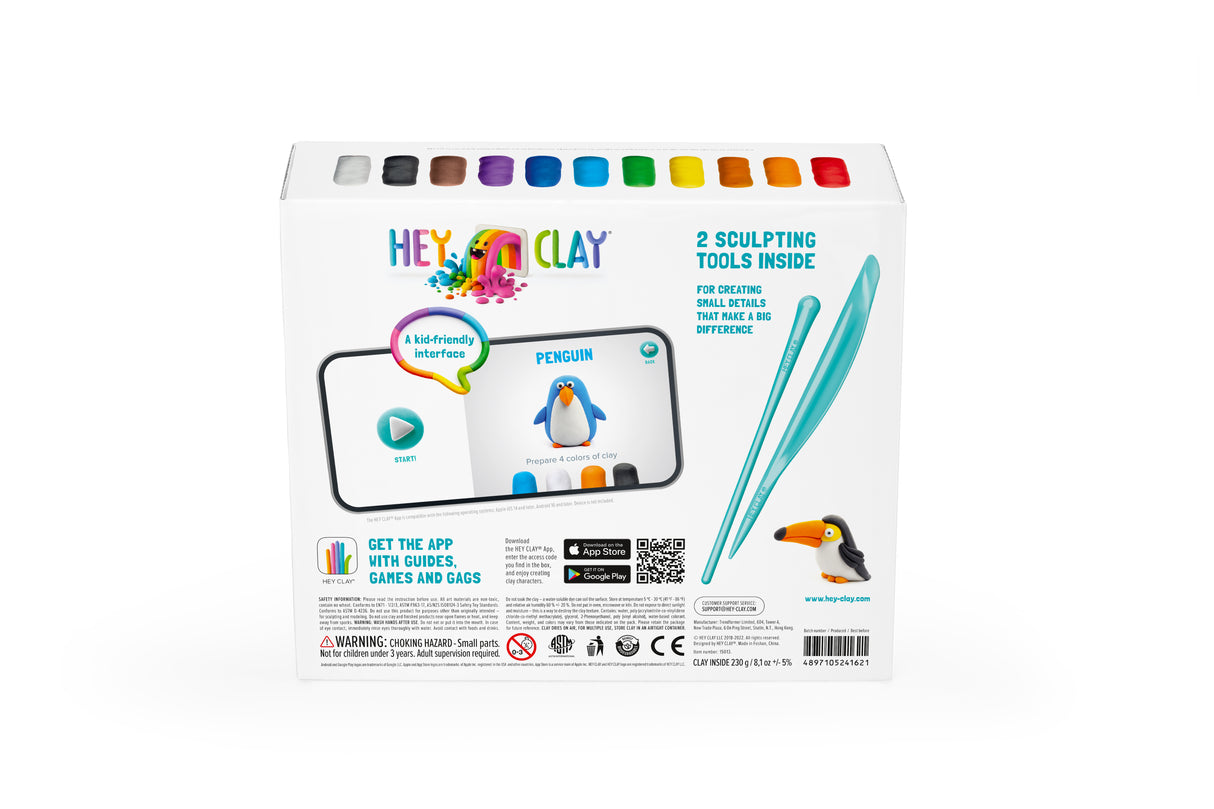 HEY CLAY voolimismass Linnud 15013E