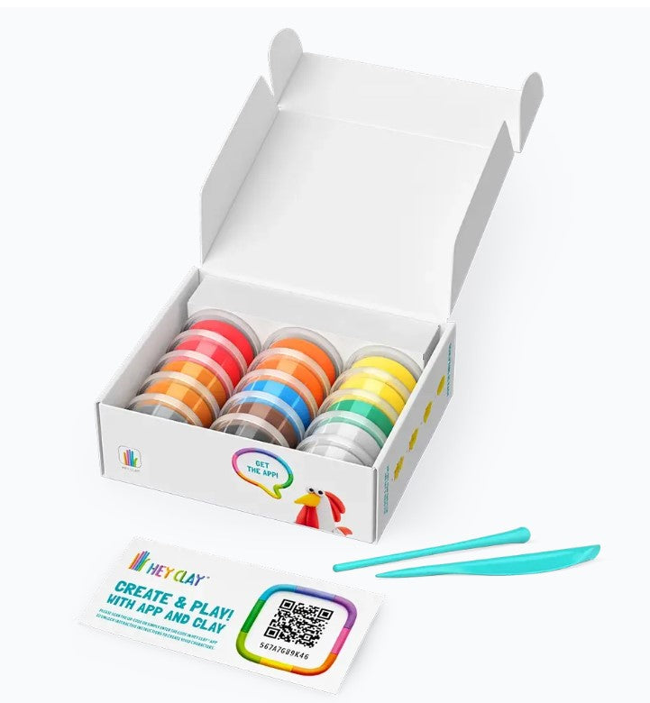 HEY CLAY voolimismass Farmilinnud 15 tk 15020E