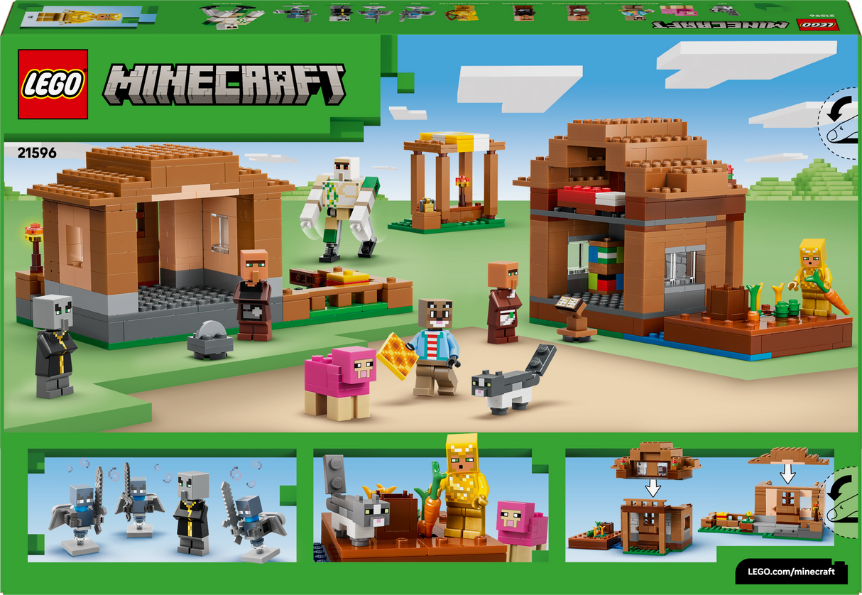 LEGO Minecraft Evokeri küla rünnak 21596L