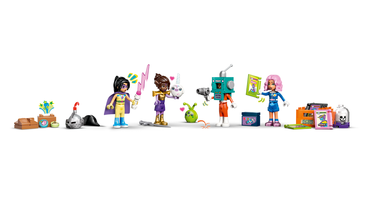 LEGO Friends Koomiksite ja mängude pood 42674L