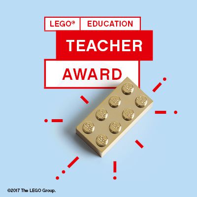 LEGO Education Teacher Award - õpetajate autasu - Insplay Haridus