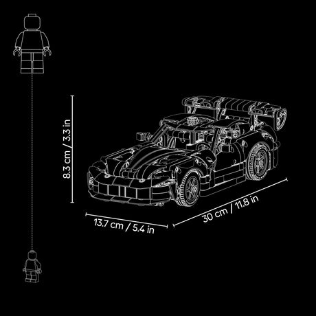 LEGO Technic Dodge Viper GTS-R sportauto 42234L