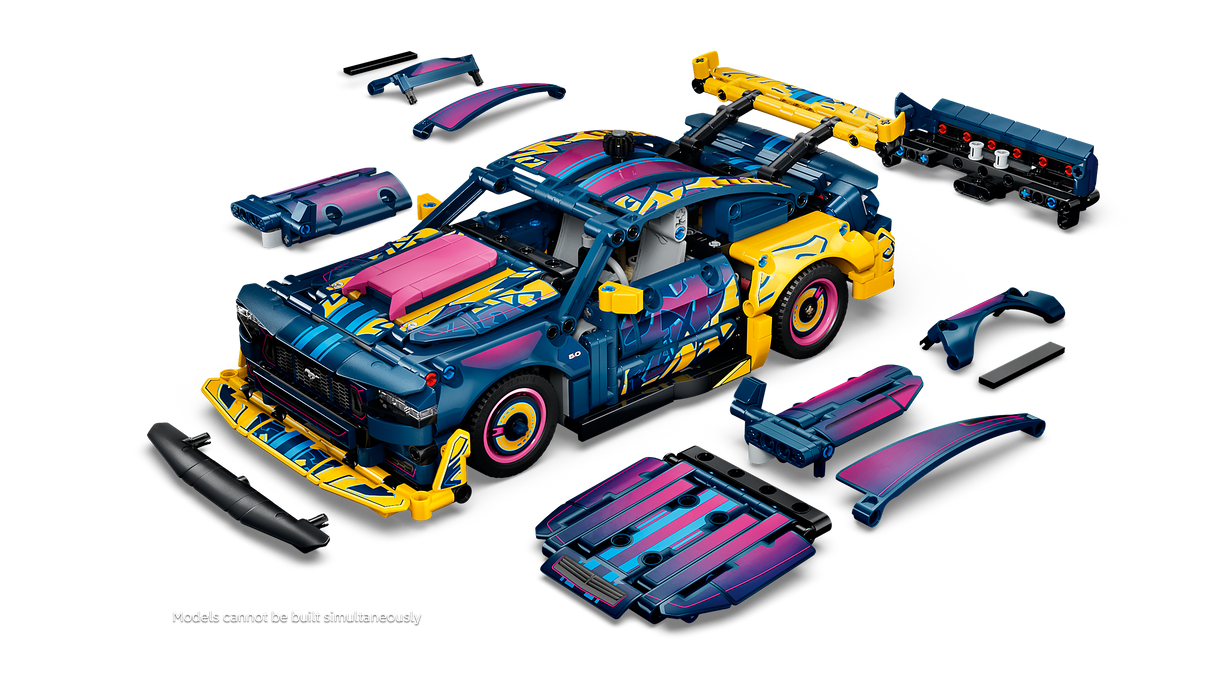 LEGO Technic Kohandatud garaaž Ford Mustang GT autole 42236L
