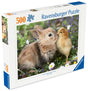 Ravensburger pusle 500 tk: jänes ja tibu 12001900V
