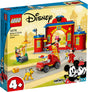 LEGO Disney Miki ja sõbrad – Miki ja sõprade tuletõrjedepoo ja -auto 10776L