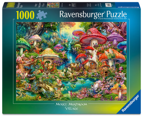 Ravensburger pusle 1000 tk: rõõmus seeneküla 12001258V