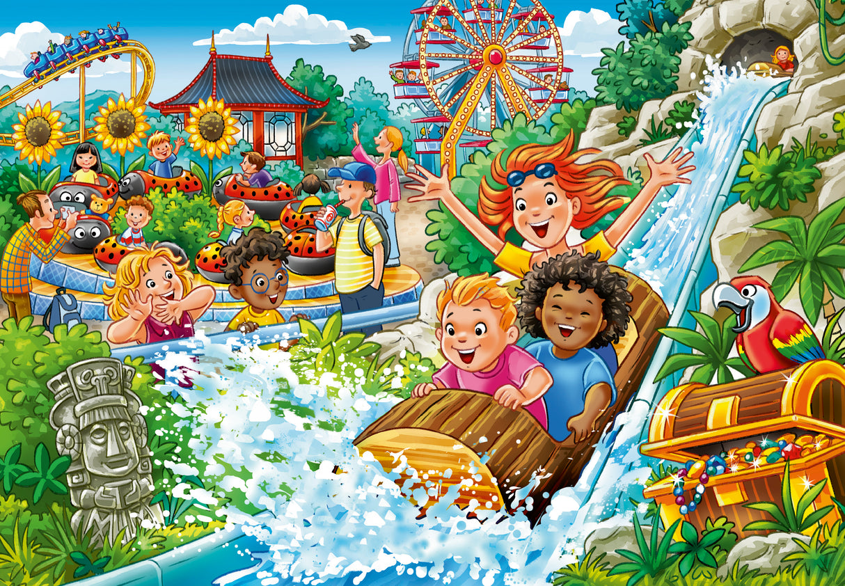 Ravensburger pusle 2x24 tk: lõbustuspark 12004258V
