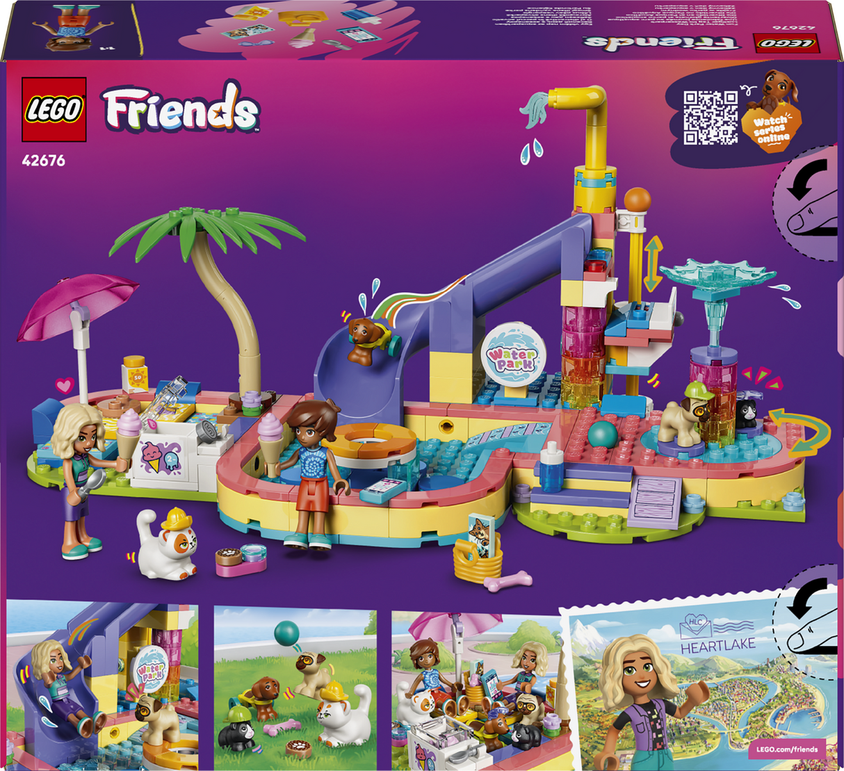LEGO Friends Lõbus päev veepargis 42676L
