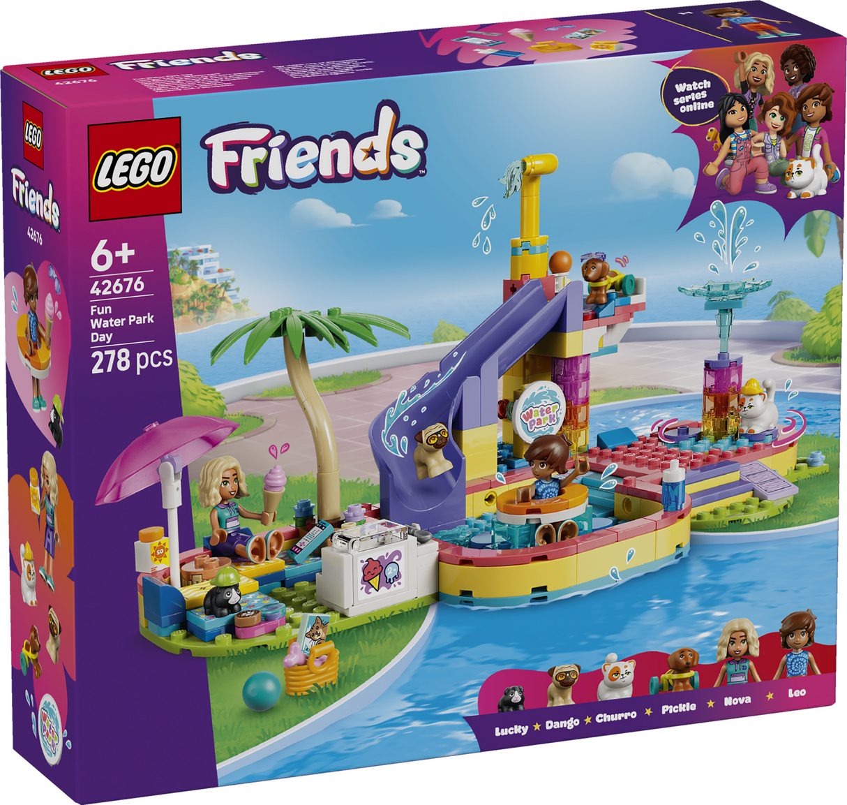 LEGO Friends Lõbus päev veepargis 42676L