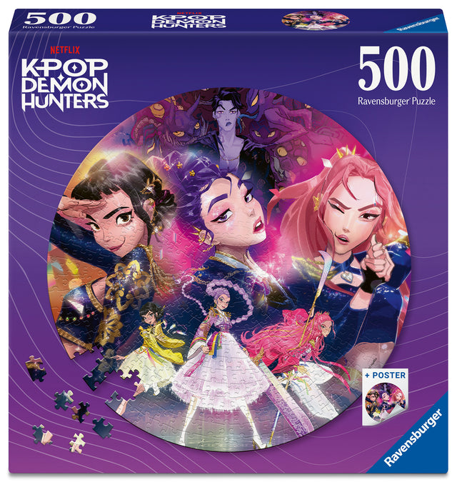 Ravensburger pusle 500 tk KPop Demon Hunters postriga: KPop fännidele! 12002052V