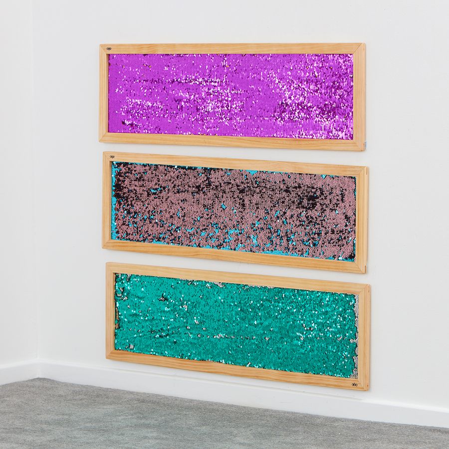 TTS litterkangaga pikk seinapaneel - hõbedane EY11106B