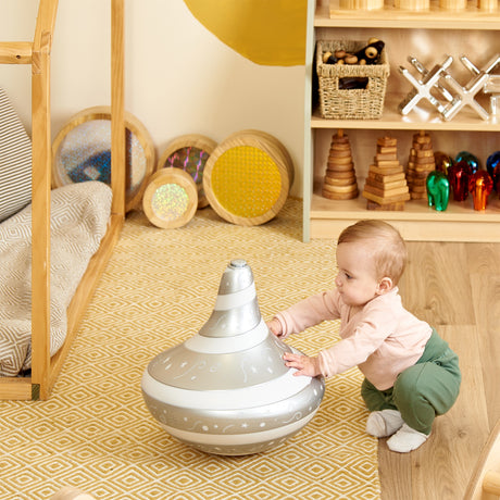 TTS suur valguse ja heliga pöörlev vurrkann EY11701B