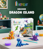 HEY CLAY voolimismass 15 tk: draakoni saar 15035E