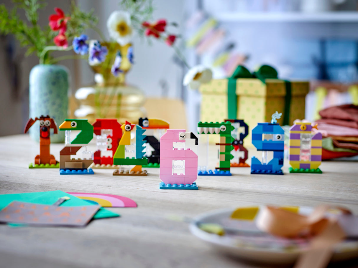 LEGO Iconic Sünnipäevanumbrid 40807L