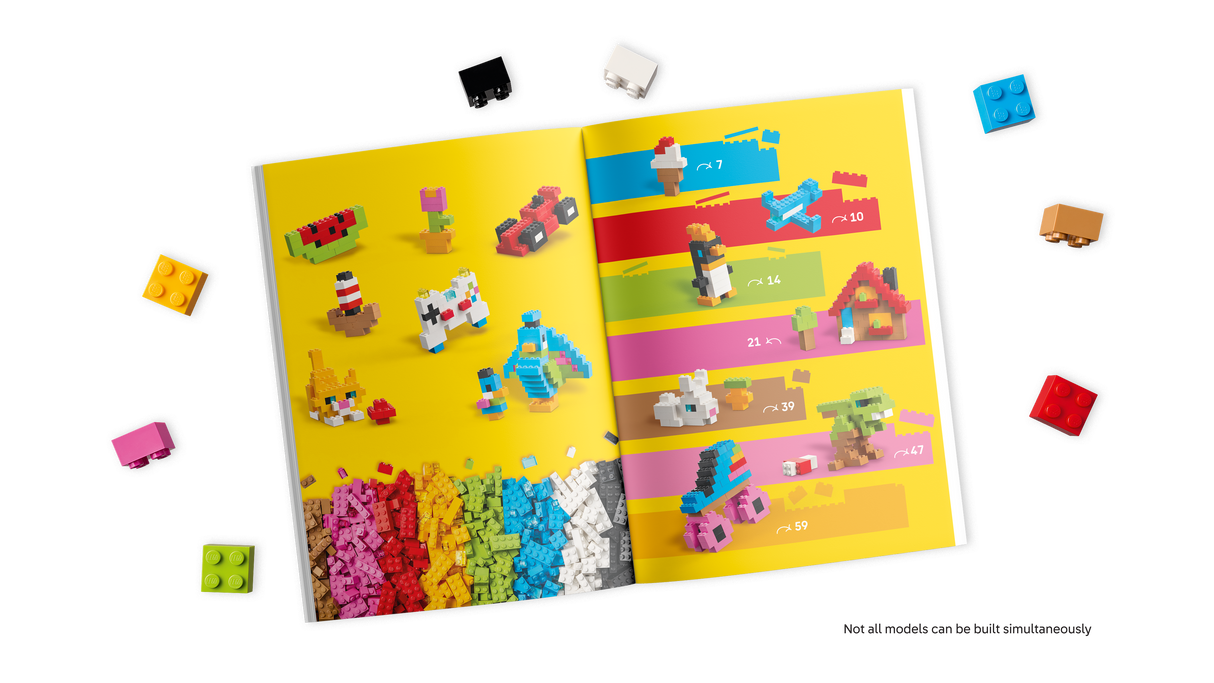 LEGO Classic Loomingulised värvilised klotsid 11045L