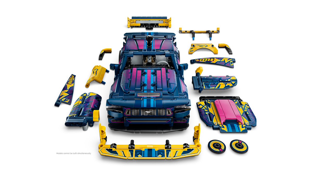 LEGO Technic Kohandatud garaaž Ford Mustang GT autole 42236L