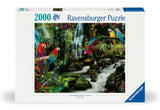 Ravensburger pusle 2000 tk: Värvilised papagoid džunglis 171118V