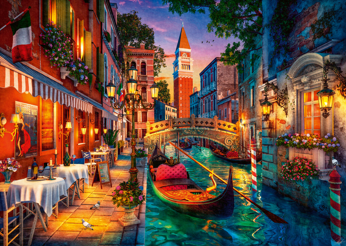 Ravensburger pusle 1000 tk: gondlisõit Veneetsias 12001439V
