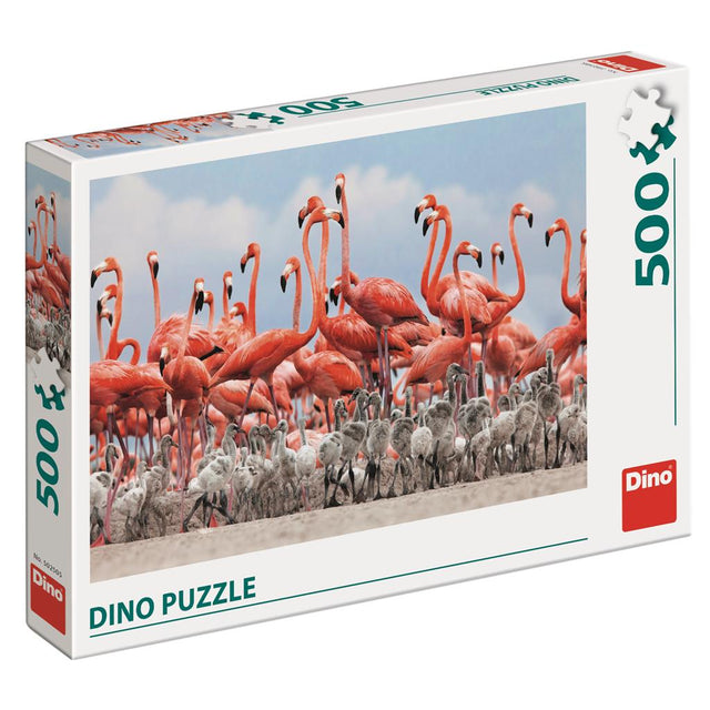 Dino pusle 500 tk Flamingo 50250D