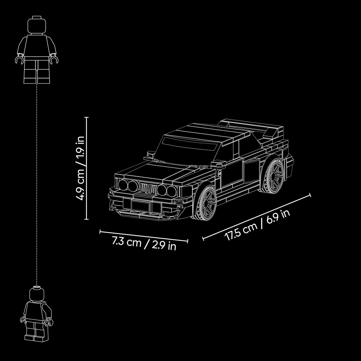 LEGO Speed Champions BMW M3 (E30) 77263L