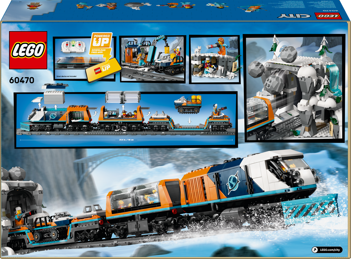 LEGO City Maadeavastajate arktika ekspressrong
 60470L