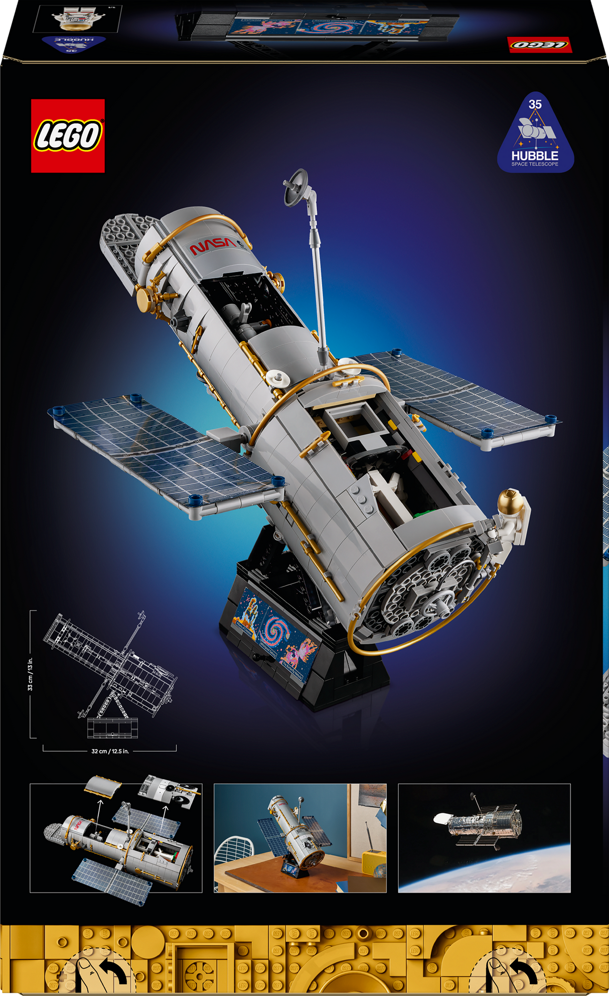 LEGO Icons Hubble’i kosmoseteleskoop 11382L