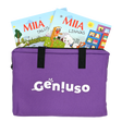 Geniuso MIIA rääkivad raamatud "Talus", "Linnas" ja kandekott 045208G