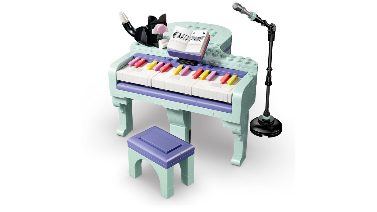 LEGO Creator Muusikateemaline kaunistus: klaver kassiga 31392L