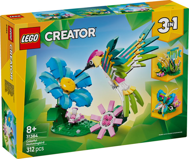LEGO Creator Metsloomad: Värviline koolibri 31384L