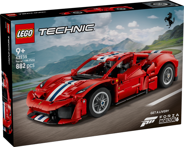 LEGO Technic Ferrari 488 Pista auto 42235L
