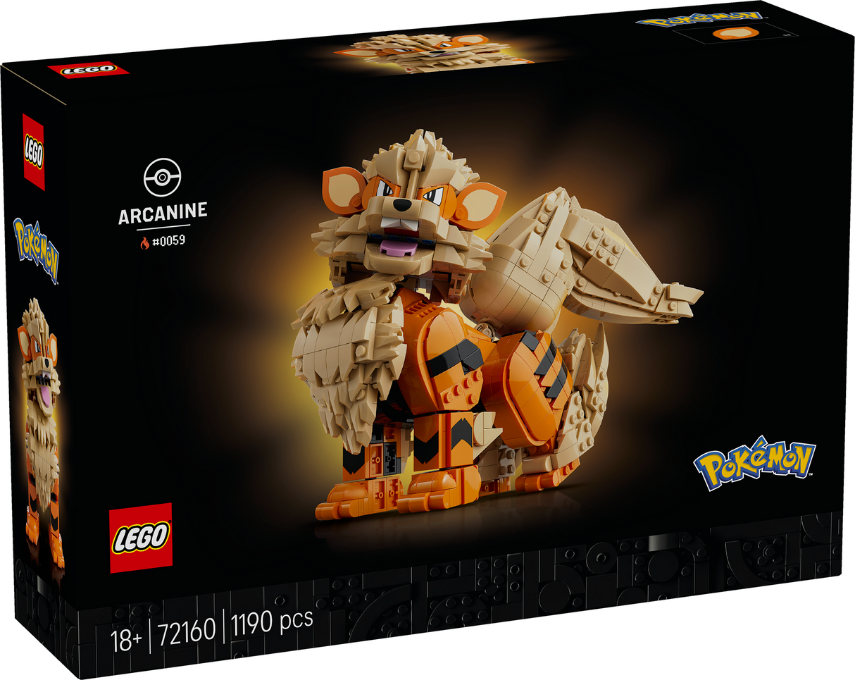 LEGO Pokémon Arcanine 72160L