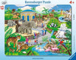 Ravensburger suur plaatpusle 45 tk Loomaaed 066612V