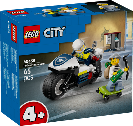 LEGO City Politseimootorratta tagaajamine 60455L
